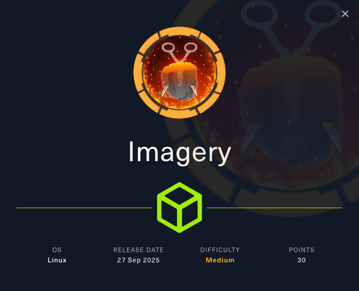 Hack The Box Walkhrough Imagery